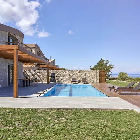 Luxury Rhodes Villa Amel Villa Sea View Private Swimming Pool 3 Bedrooms Kalithea וילה *