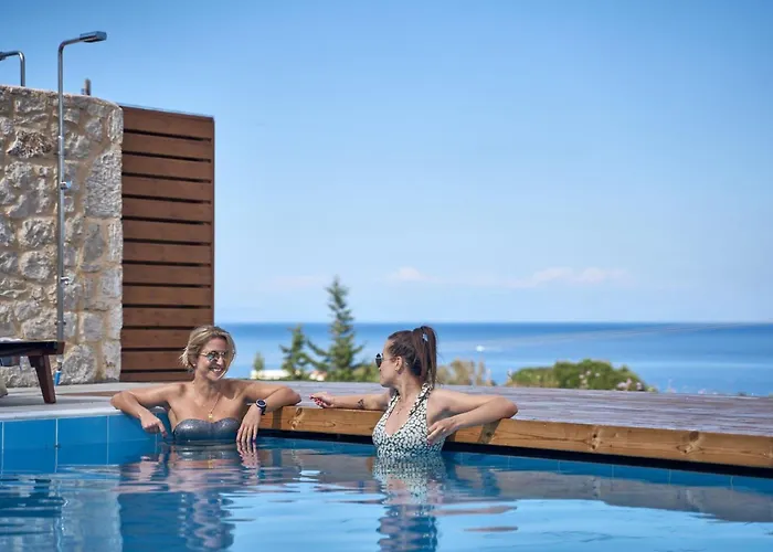 Luxury Rhodes Amel Sea View Private Swimming Pool Villa *