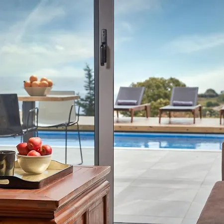 Villa Luxury Rhodes Amel Sea View Private Swimming Pool 3 Bedrooms Kalithea Koskinou (Rhodes)
