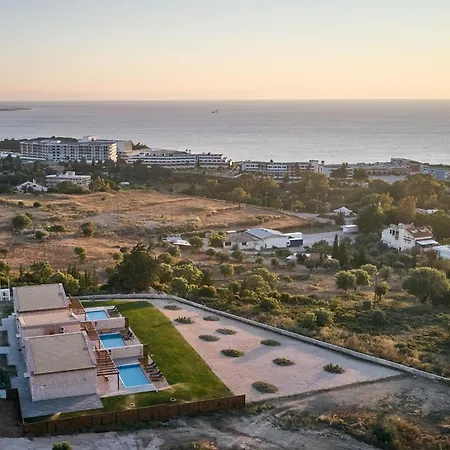 Luxury Rhodes Amel Sea View Private Swimming Pool 3 Bedrooms Kalithea Villa Koskinou (Rhodes)