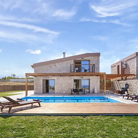 Luxury Rhodes Amel Sea View Private Swimming Pool 3 Bedrooms Kalithea * Koskinou (Rhodes)