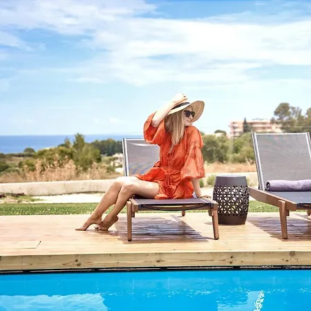 Luxury Rhodes Amel Sea View Private Swimming Pool *